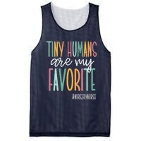 Tiny Humans Are My Favorite, Nursery Nurse Mesh Reversible Basketball Jersey Tank