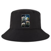 Tardigrades Howling At Moon Funny Tardigrade Lovers Costume Cool Comfort Performance Bucket Hat