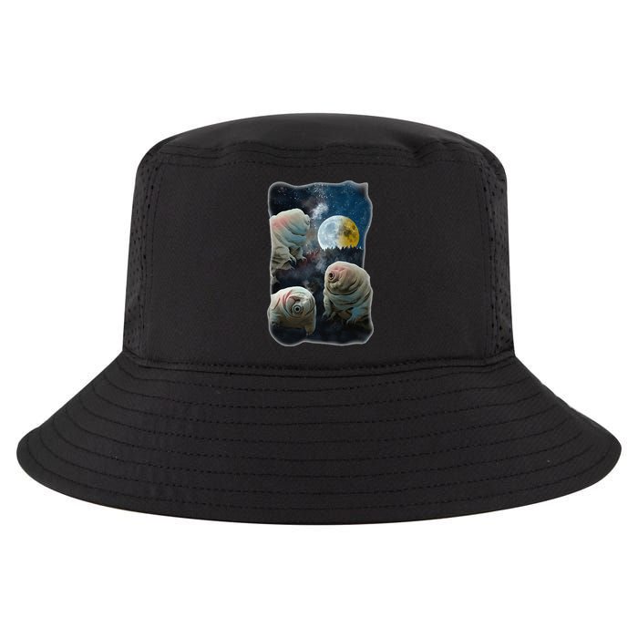 Tardigrades Howling At Moon Funny Tardigrade Lovers Costume Cool Comfort Performance Bucket Hat