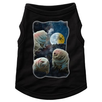 Tardigrades Howling At Moon Funny Tardigrade Lovers Costume Doggie Tank