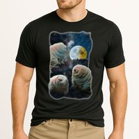 Tardigrades Howling At Moon Funny Tardigrade Lovers Costume Cooling Performance Crew T-Shirt