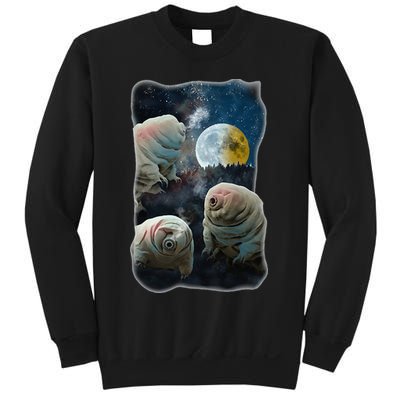 Tardigrades Howling At Moon Funny Tardigrade Lovers Costume Sweatshirt