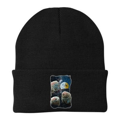 Tardigrades Howling At Moon Funny Tardigrade Lovers Costume Beanie