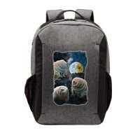 Tardigrades Howling At Moon Funny Tardigrade Lovers Costume Vector Backpack