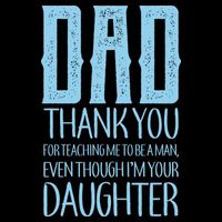 Thank You Dad For Teaching Me To Be A Man Impact Tech Backpack