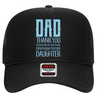 Thank You Dad For Teaching Me To Be A Man Hat