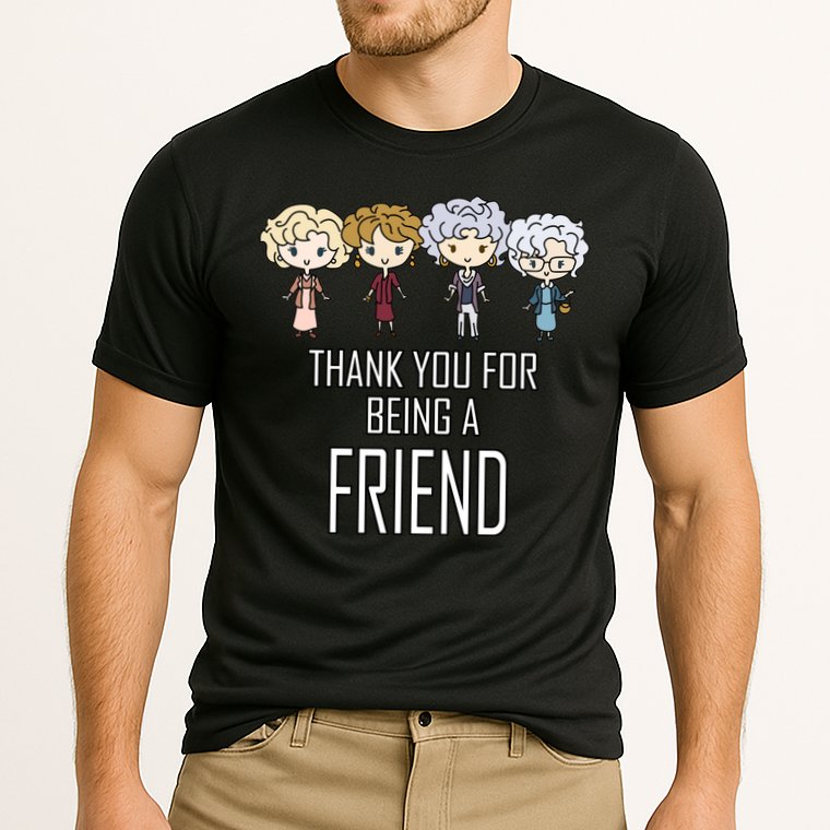 Thank You For Being A Friend Performance Shirt