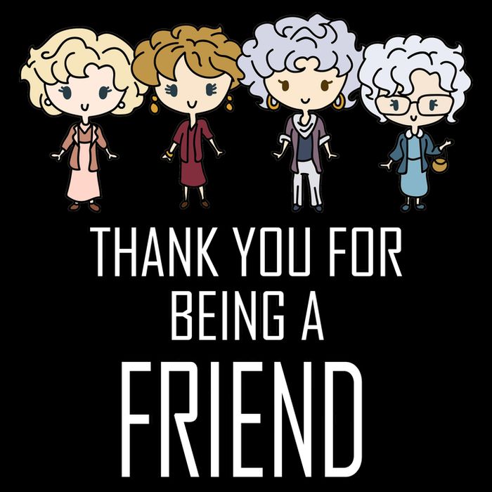 Thank You For Being A Friend Premium T-Shirt