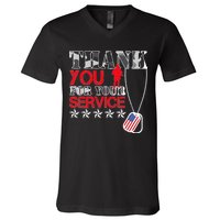 Thank You For Your Service V-Neck T-Shirt