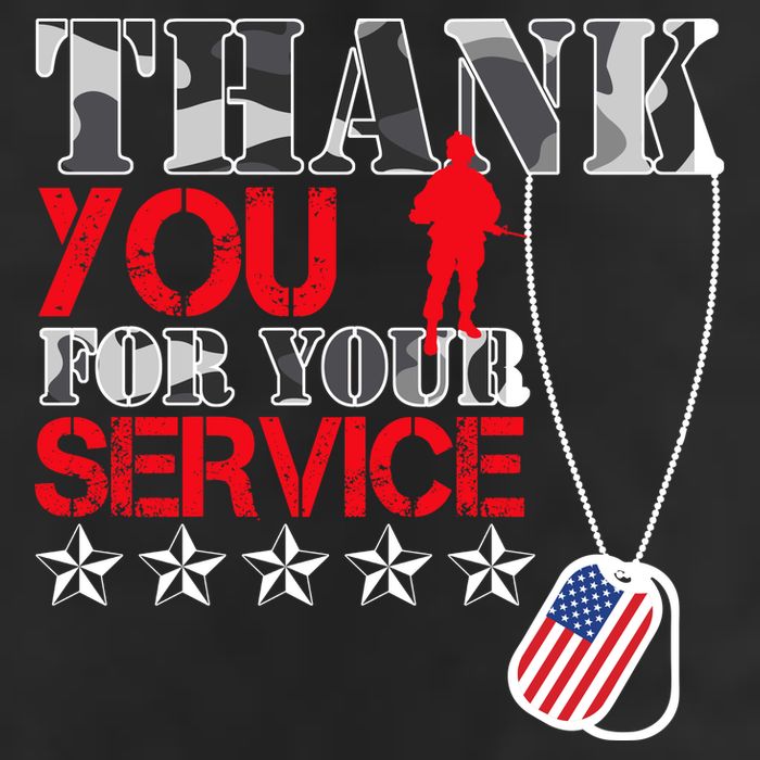 Thank You For Your Service Adult Drive Performance Visor