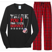 Thank You For Your Service Long Sleeve Pajama Set