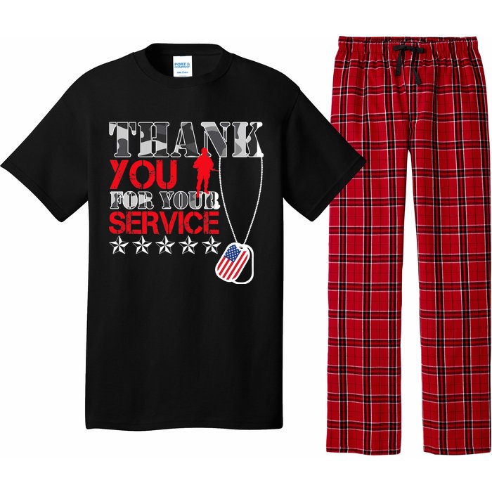 Thank You For Your Service Pajama Set