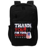 Thank You For Your Service Veterans Day Impact Tech Backpack