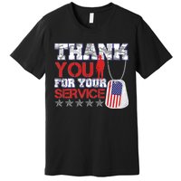 Thank You For Your Service Veterans Day Premium T-Shirt