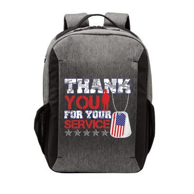 Thank You For Your Service Veterans Day Vector Backpack