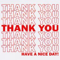 Thank You Have A Nice Day Grocery Bag Funny Cooling Performance Crew T-Shirt