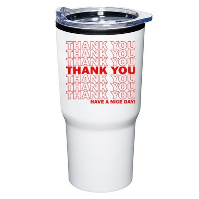 Thank You Have A Nice Day Grocery Bag Funny Tumbler