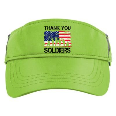 Thank You Soldiers Adult Drive Performance Visor