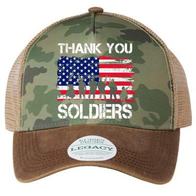 Thank You Soldiers Legacy Tie Dye Trucker Hat