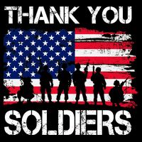 Thank You Soldiers Cooling Performance Crew T-Shirt