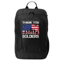 Thank You Soldiers City Backpack