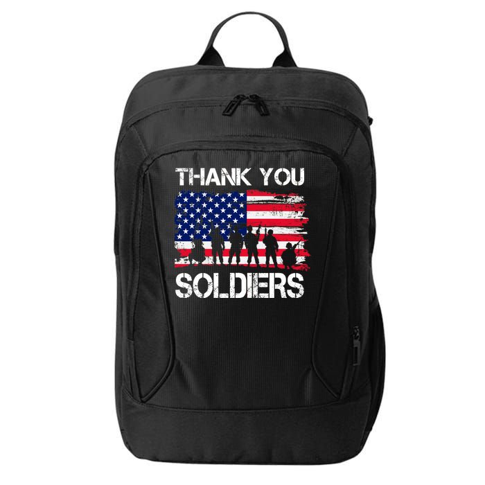 Thank You Soldiers City Backpack