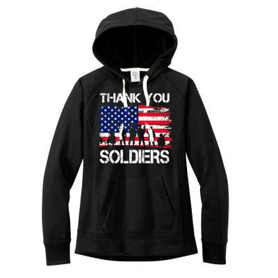 Thank You Soldiers Women's Fleece Hoodie