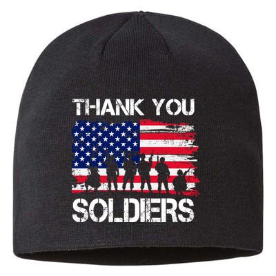 Thank You Soldiers Sustainable Beanie