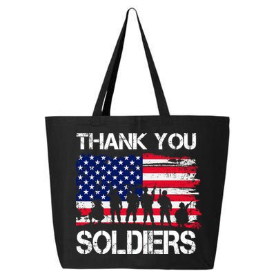 Thank You Soldiers 25L Jumbo Tote