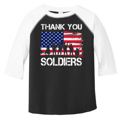 Thank You Soldiers Toddler Fine Jersey T-Shirt