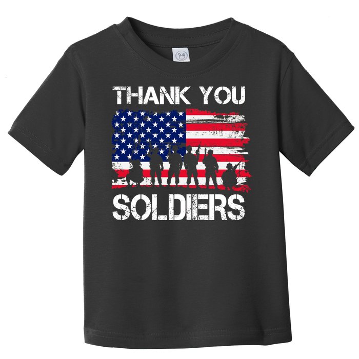 Thank You Soldiers Toddler T-Shirt