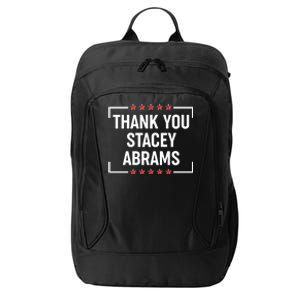 Thank You Stacey Abrams City Backpack