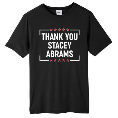 Thank You Stacey Abrams Tall Fusion ChromaSoft Performance T-Shirt