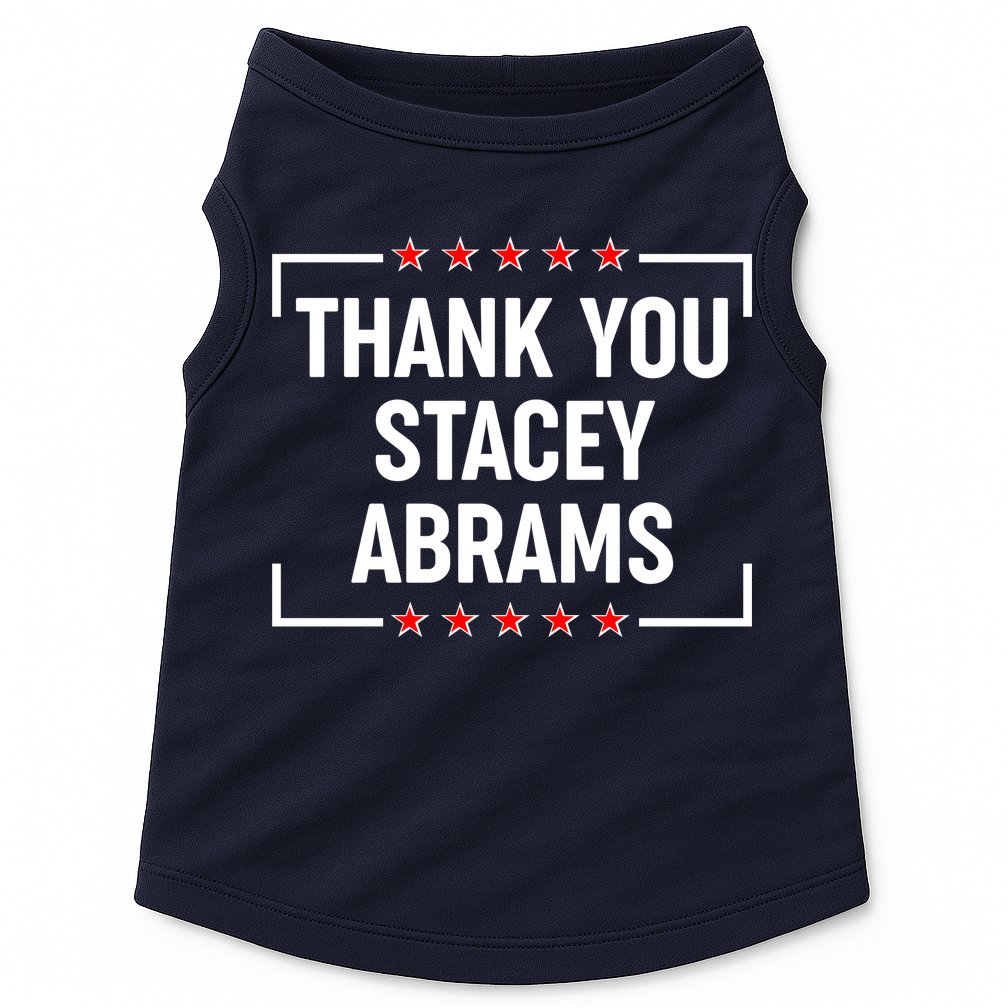 Thank You Stacey Abrams Doggie Tank