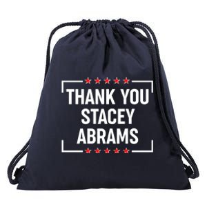 Thank You Stacey Abrams Drawstring Bag