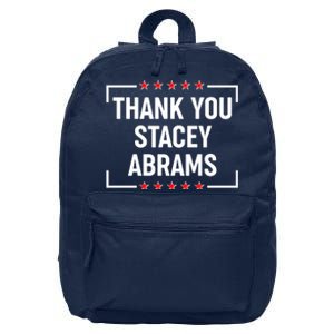 Thank You Stacey Abrams 16 in Basic Backpack