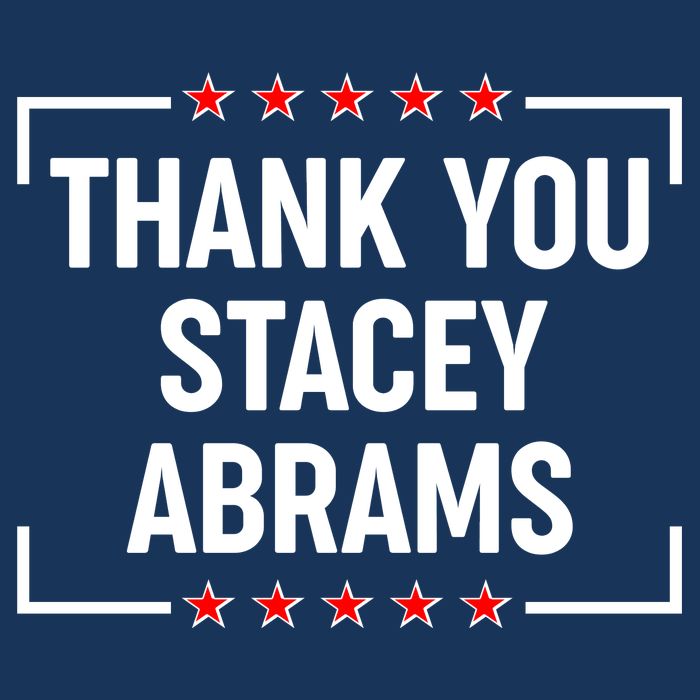 Thank You Stacey Abrams Poster
