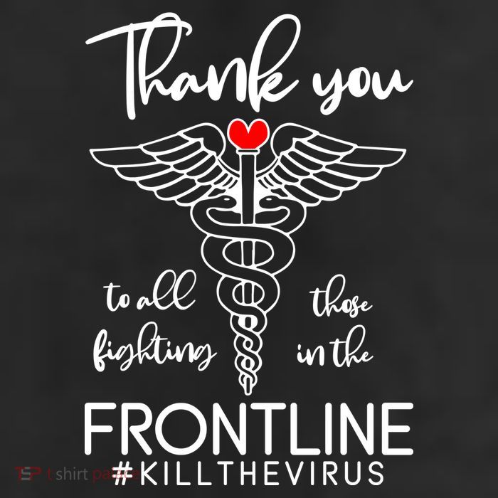 Thank You To All Those Fighting In The Frontline Microfiber Hand Towel
