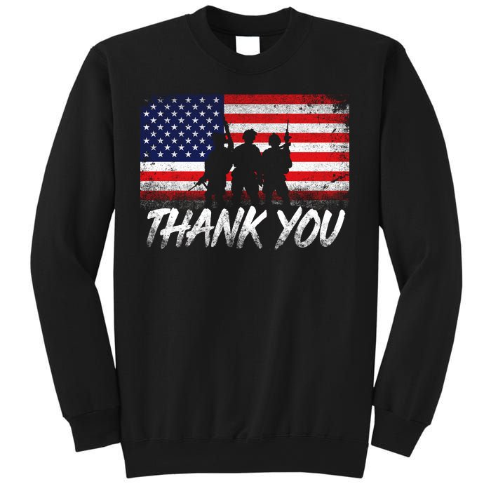 Thank You USA Troops Sweatshirt