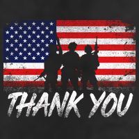 Thank You USA Troops 11oz C Handle Ceramic Mug
