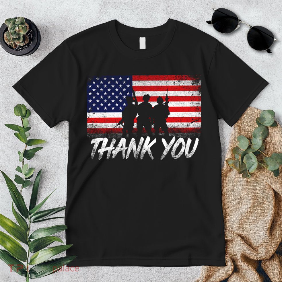 Thank You USA Troops Premium T-Shirt