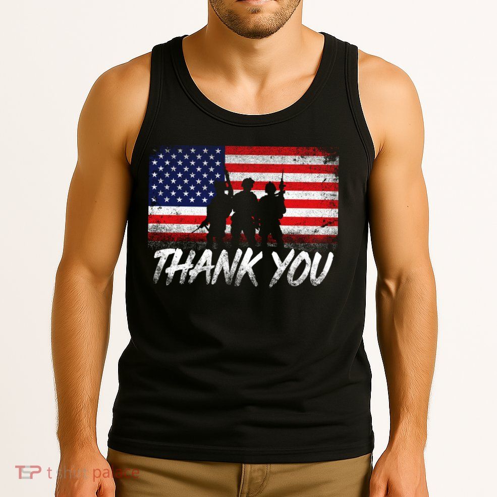 Thank You USA Troops Tank Top