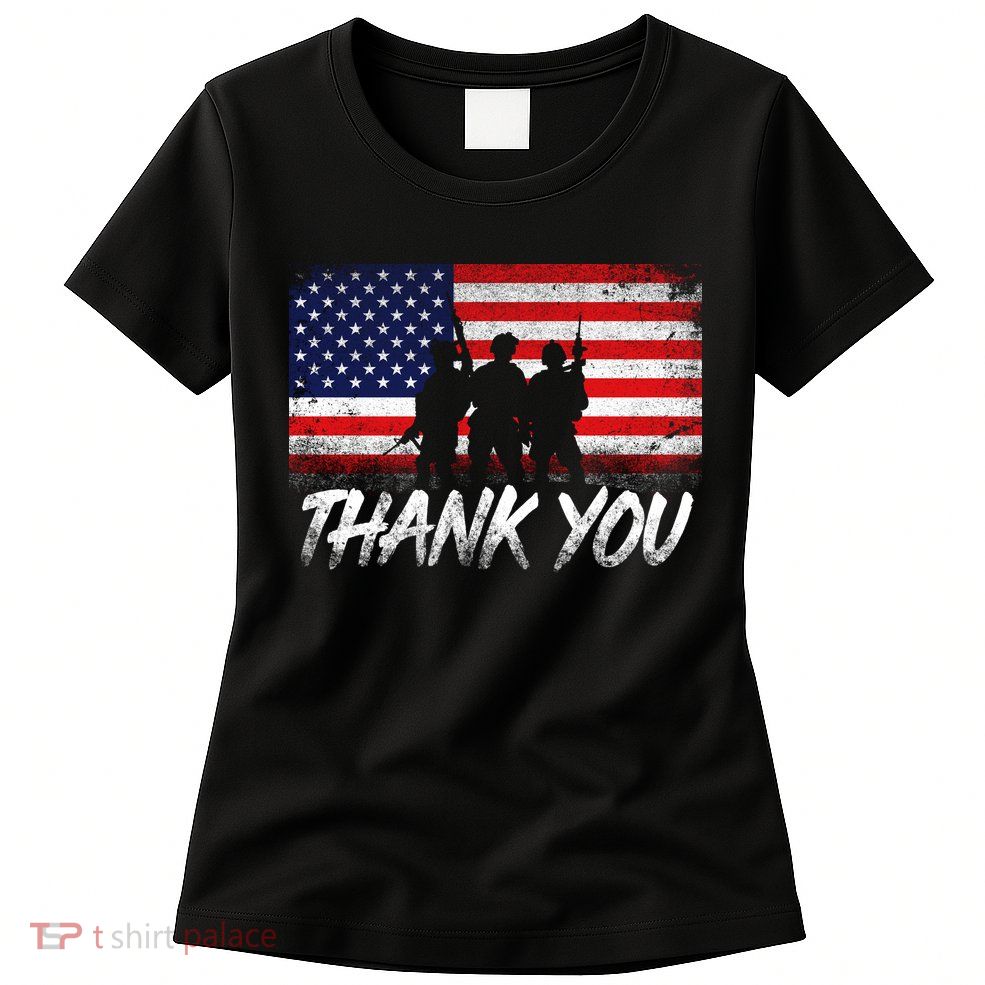Thank You USA Troops Women's T-Shirt