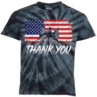 Thank You USA Troops Kids Tie-Dye T-Shirt