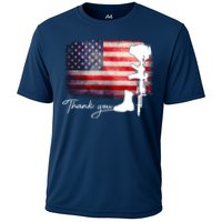 Thank You Veterans Memorial Day Cooling Performance Crew T-Shirt