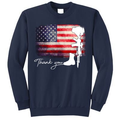 Thank You Veterans Memorial Day Sweatshirt