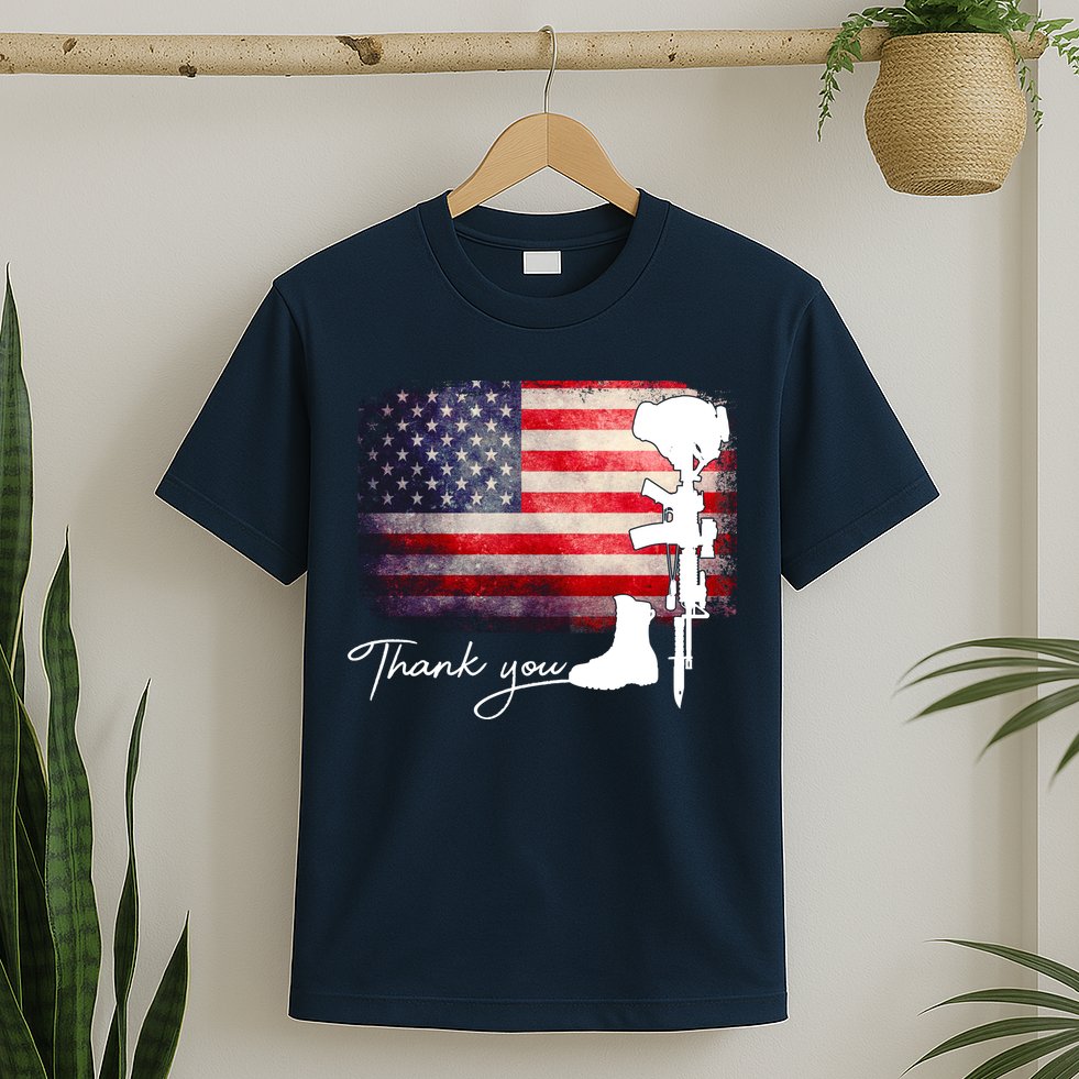 Thank You Veterans Memorial Day T-Shirt