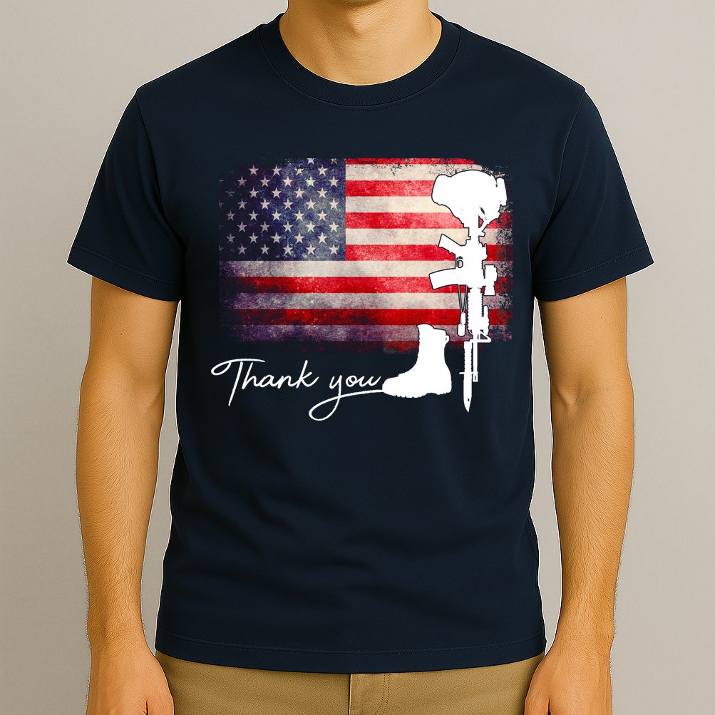 Thank You Veterans Memorial Day T-Shirt