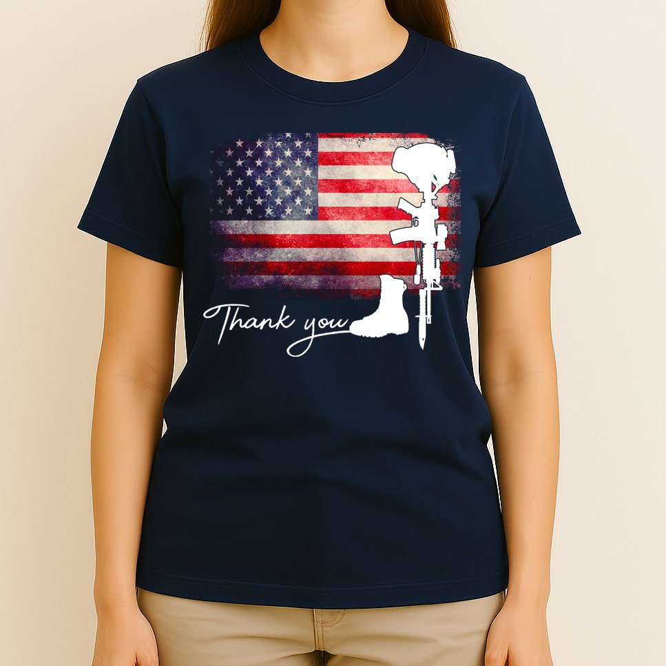 Thank You Veterans Memorial Day T-Shirt
