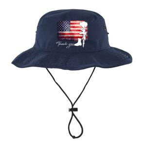 Thank You Veterans Memorial Day Legacy Cool Fit Booney Bucket Hat